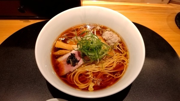 「鴨中華そば（醤油）1130円」@鴨中華そば 楓の写真