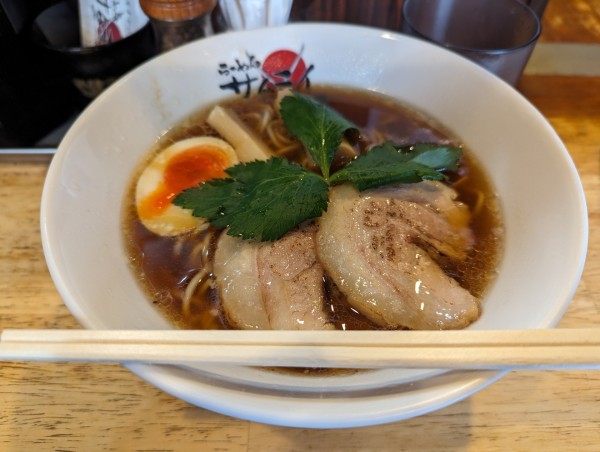 「醤油らーめん」@らーめん サムライの写真