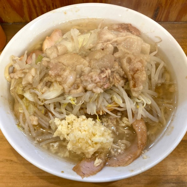 「小豚ラーメン 1,000円」@ラーメン二郎 前橋千代田町店の写真