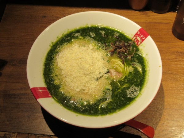 「豚王(800円)+翠王(100円)」@ラーメン凪 豚王 渋谷店の写真
