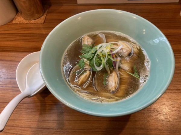 「貝出汁そば」@中華そば つの井の写真