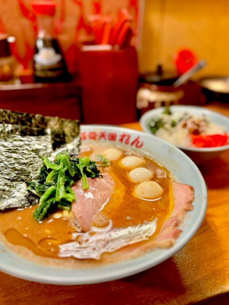 「豚骨天国850円」@豚骨らーめん れんの写真