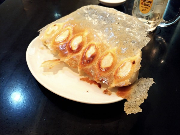 「特製羽根付焼き餃子」@歓迎 西口店の写真