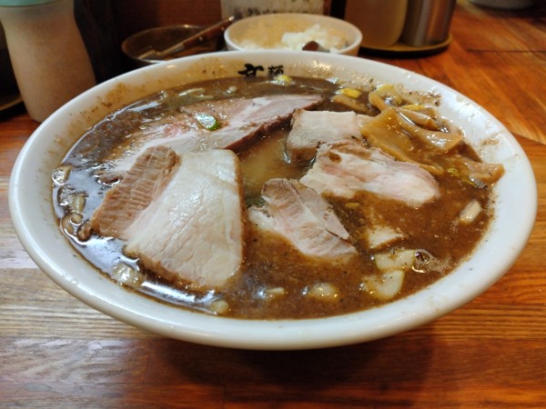 「半ミックス肉麺」@麺 髙はしの写真