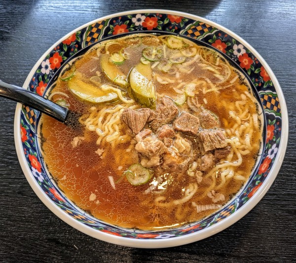 「尾花沢牛ラーメン」@柏屋食堂 本店の写真