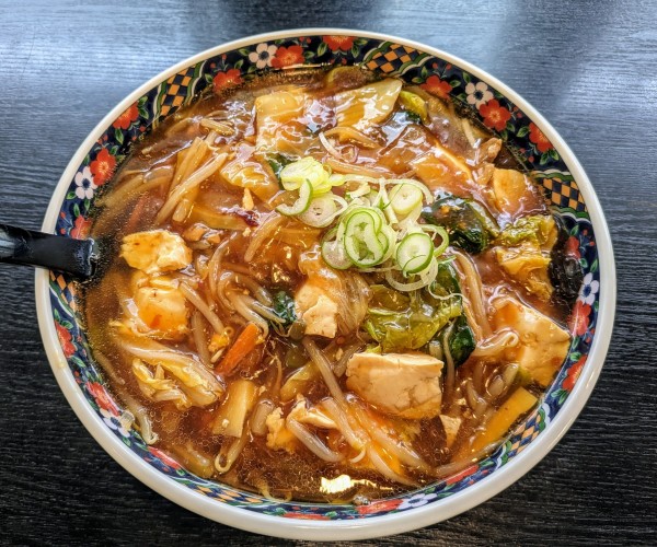 「マーボー野菜メン」@柏屋食堂 本店の写真