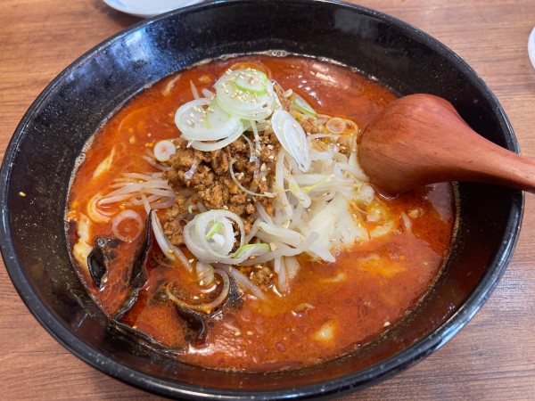 「麻辣刀削麺（微辛）」@劉家麺屋 刀削麺の写真