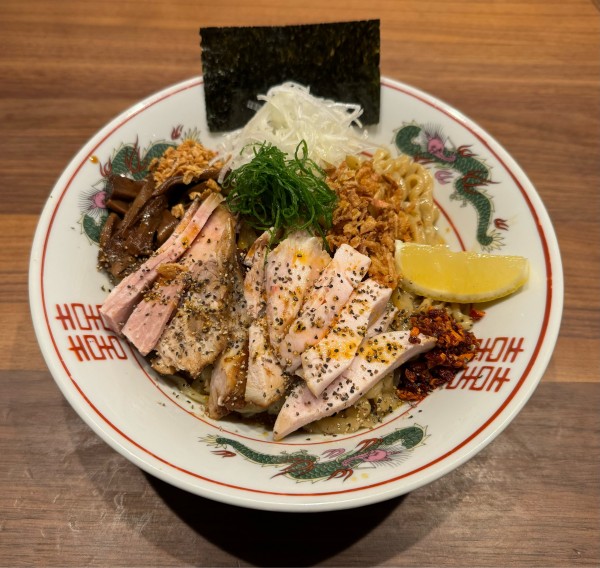 「まぜそば」@自家製手もみ麺 鈴ノ木の写真