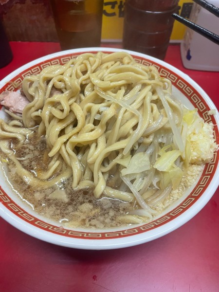 「小ラーメン（ニンニク）」@ラーメン二郎 目黒店の写真