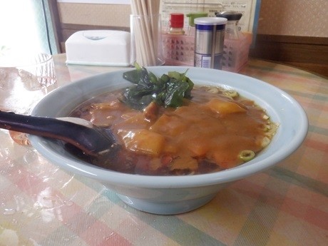 「カレーラーメン」@富久栄楼の写真