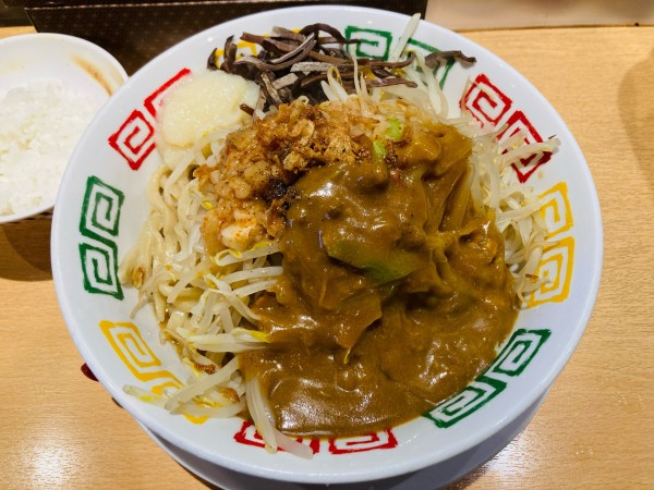 「【限定】汁なしカレーミソジロー 300g 1辛 ﾆﾝﾆｸ 辛ｱﾌ」@ガリデブチュウの写真