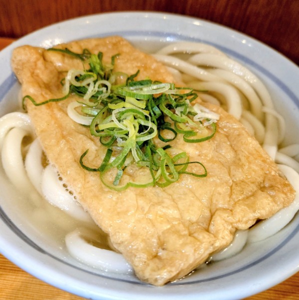 「きつねうどん」@うどん甚三の写真