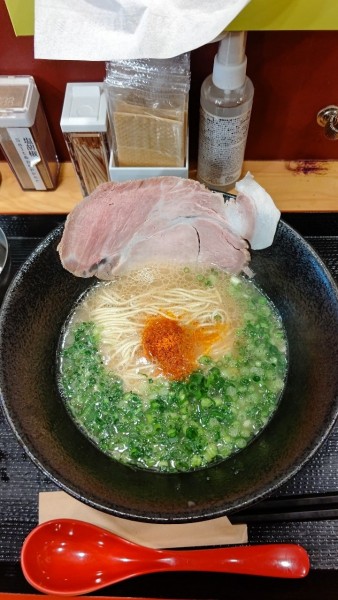「ラーメン」@博多豚骨らぁ麺 一絆 上野御徒町本店の写真