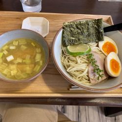 昆布水つけ麺　塩