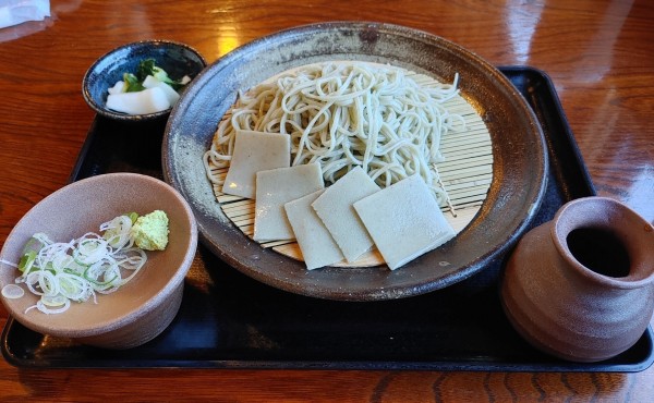 「十割そば（1,300円）」@そば処 金砂そばの写真