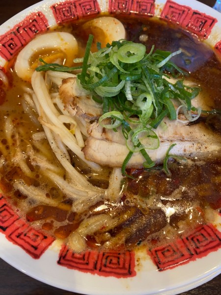 「黄金比率味噌ラーメン（四川辛口）」@バーミヤン 相模原千代田店の写真