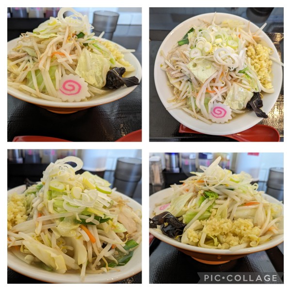 「塩タンメン野菜大(半額クーポン)」@湯菜坊の写真