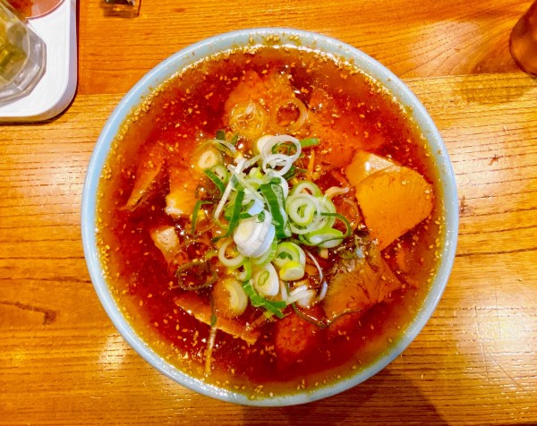 「辛味中華そば:950円」@浅草 生田庵の写真