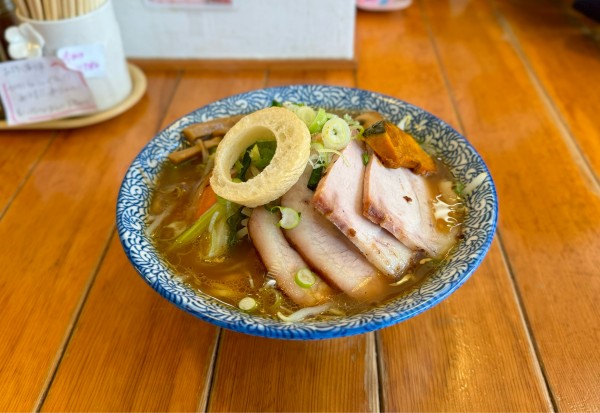 「【限定】生命〈いのち〉のタンメン、チャーシュー２枚」@らーめん森や。の写真