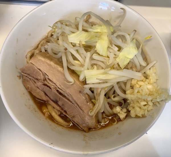 「濃厚ラーメン　ミニ」@ラーメン日輪の写真
