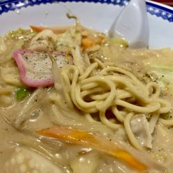 獅子林やわ麺皿うどん¥880