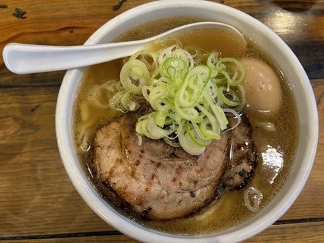 「16周年記念限定 多加水手揉み麺の中華そば 1,100円」@麺匠 るい斗の写真