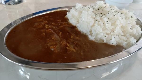 「カレーランチ　660円」@和牛粗挽きハンバーグ ぱる 土浦店の写真
