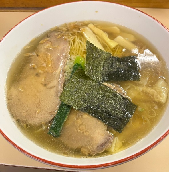 「富山ホワイトワンタンチャーシューメン(1450円)＋大盛り(15」@支那そば 心麺の写真