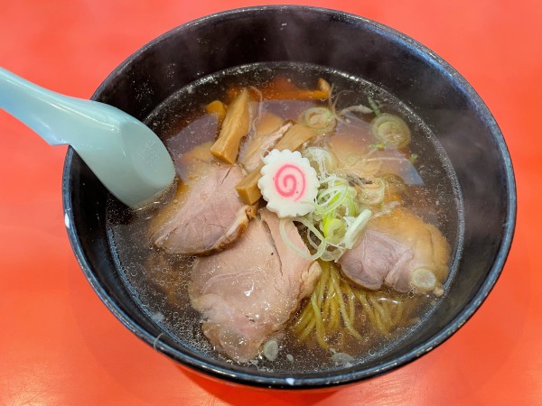 「醤油チャーシューメン」@手打ラーメン珍来 谷田部IC店の写真