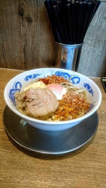 「まぜそば」@ジャンクガレッジ 狭山店の写真