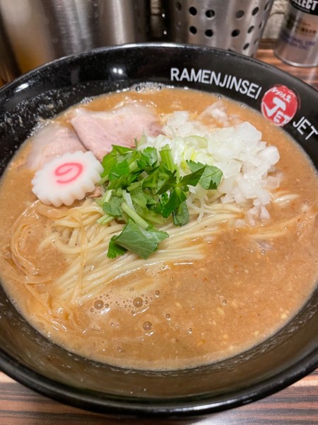 「味噌煮込みそば」@ラーメン人生 JET 福島本店の写真