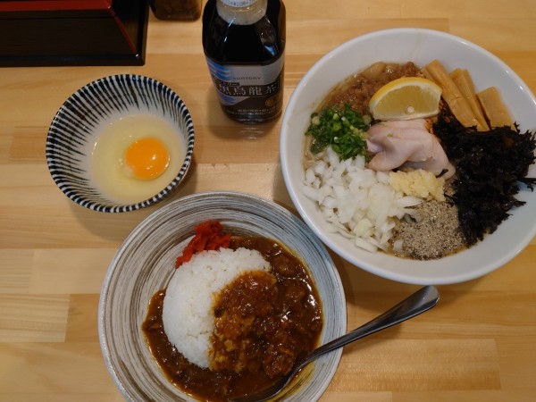 「濃厚煮干しまぜそば」@煮干ソバと米 今日の1番の写真