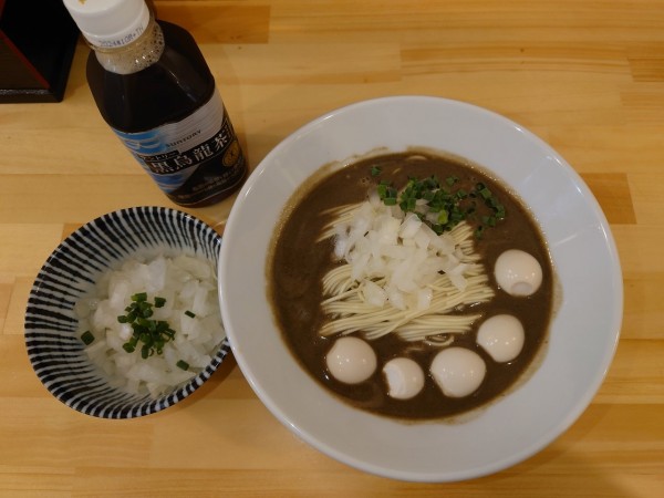 「濃厚煮干しソバ」@煮干ソバと米 今日の1番の写真