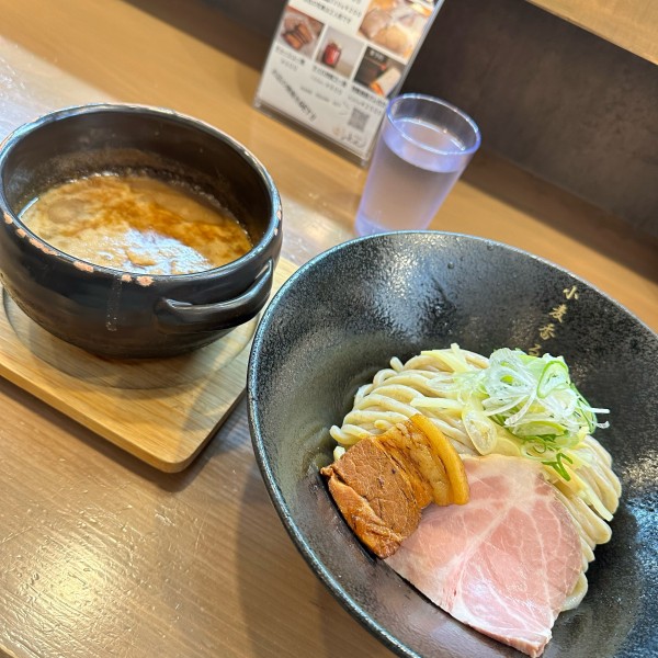 「焼きあご濃厚つけ麺」@小麦と焼きあご すぐれの写真