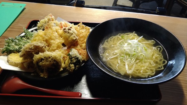 「海老天ラーメン（¥1700）」@軽食もりむらの写真