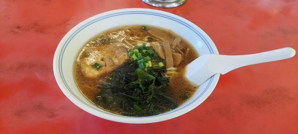 「手打ちラーメン」@峠のラーメンの写真