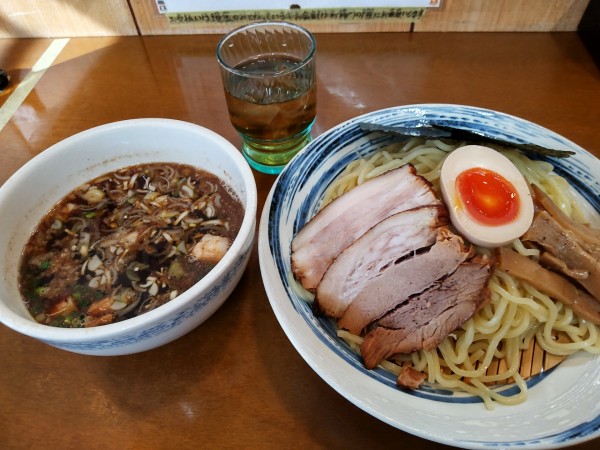 「醤油つけメン」@トーフラーメン幸楊の写真