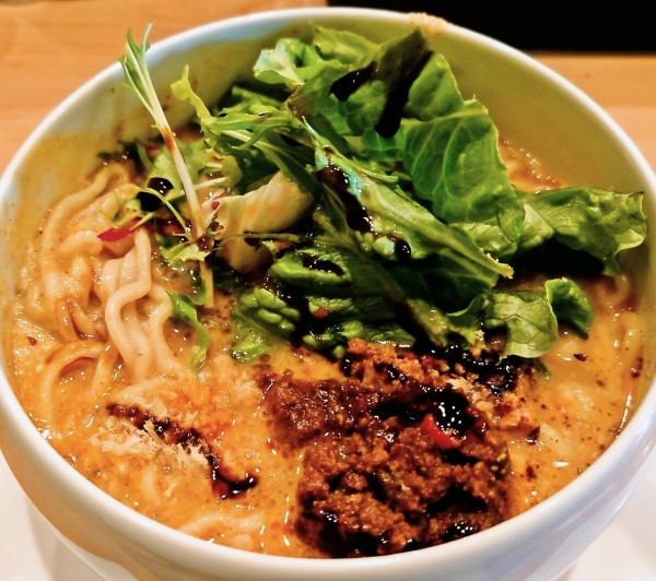 「担担麺大盛」@鶏白湯麺 蔭山 高田馬場店の写真