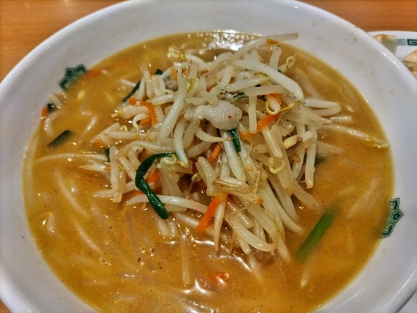 「味噌ラーメン」@日高屋 辻堂南口店の写真