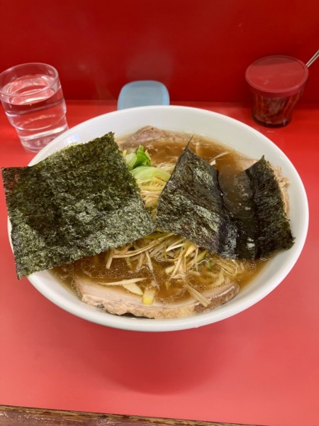 「ネギチャーシュー麺 大盛り」@ラーメン子安の写真