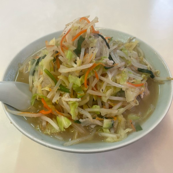 「タンメン+餃子  ￥770+￥440」@まこと食堂の写真