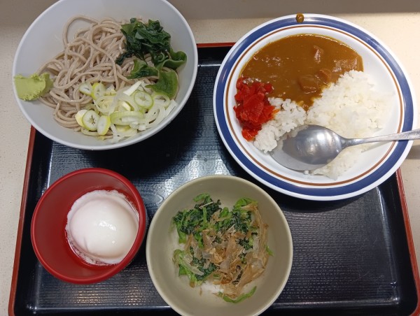 「朝カレーセット(¥480)」@名代 富士そば 荻窪北口店の写真