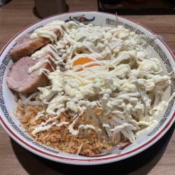 小ラーメン(汁なし)+マヨネーズ