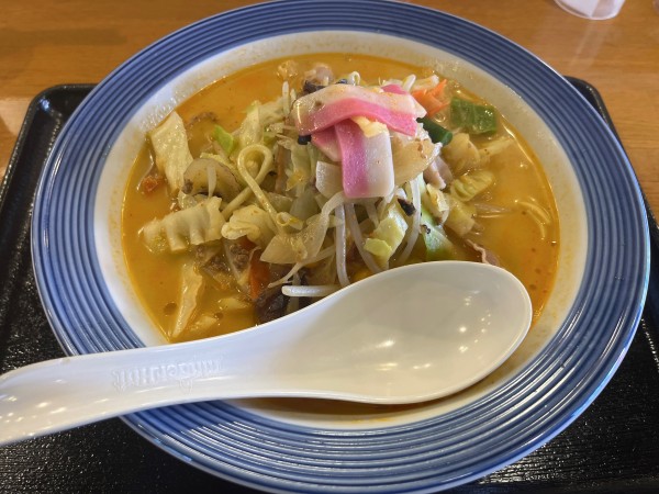 「ピラカラちゃんぽん　780円」@長崎ちゃんぽん リンガーハット 川越広栄店の写真