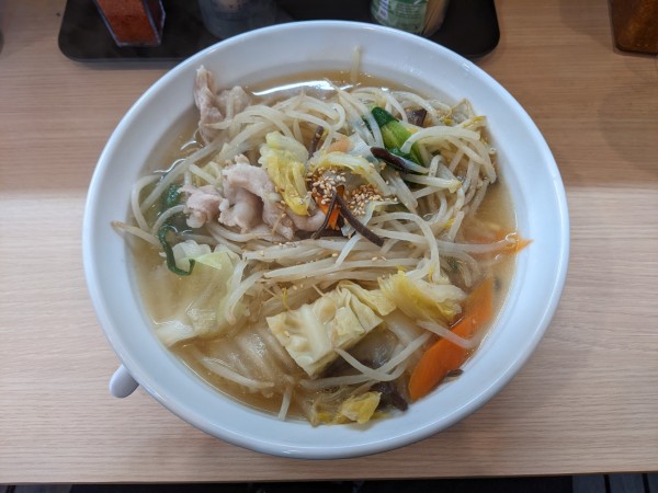 「草加タンメン：950円」@らあめん 一撃 草加店の写真