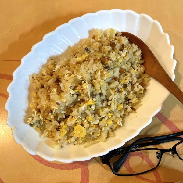 「ハムユイチャーハン」@粥菜坊の写真