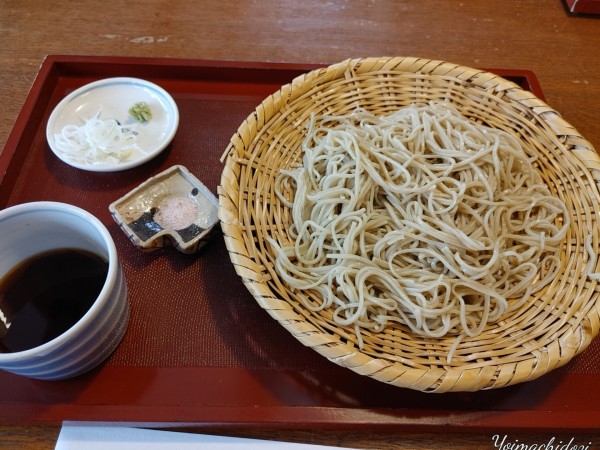 「十割そば（1,150円）」@そばの実の写真