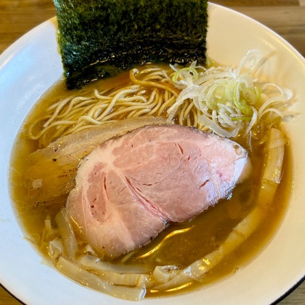 「海老そば（大盛り）」@中華そば 萩野谷商店の写真