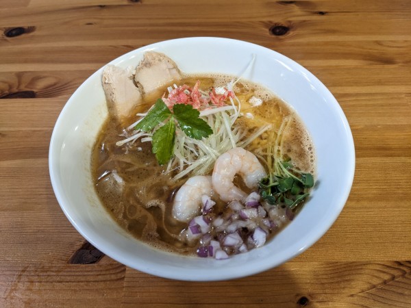 「海老そば 1200円」@麺処 とみいの写真