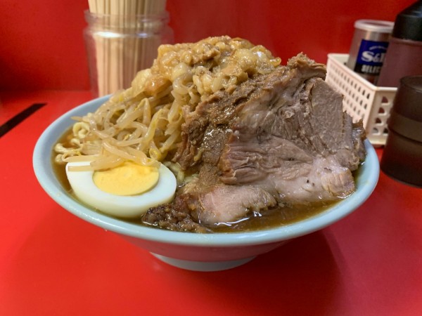 「ラーメン400G、チョイ野菜、チョイ脂」@ラーメン富士丸 東浦和店の写真